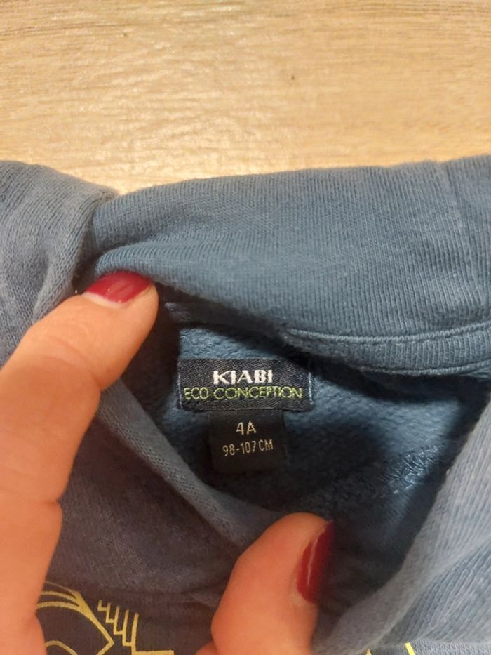 Sweat à capuche - 4 ans - Kiabi - photo numéro 3