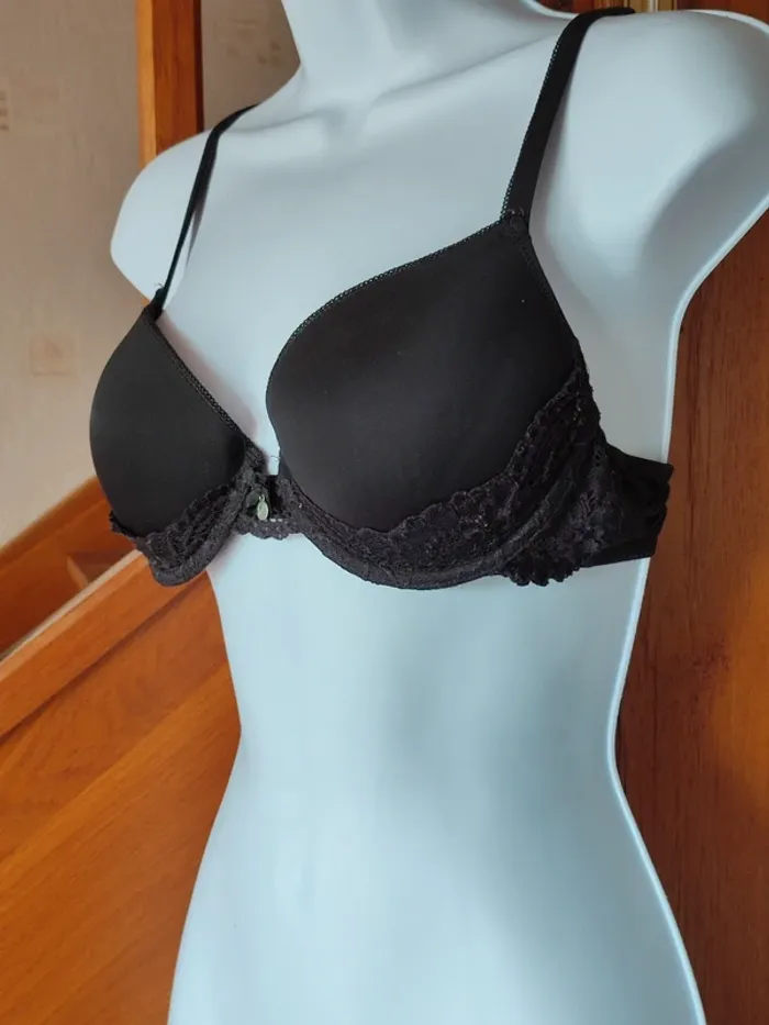 Soutien-gorge noir Rougegorge - photo numéro 2