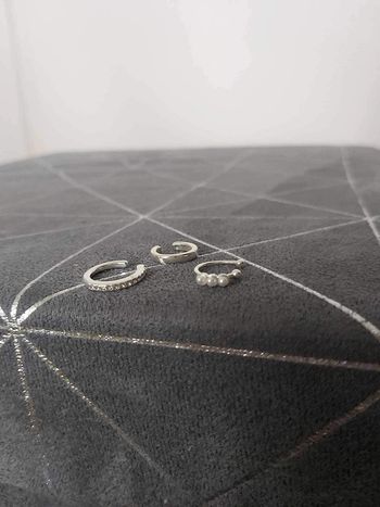 Lot de 3 faux piercing