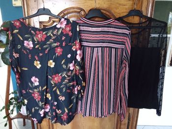 3 chemisiers Taille XL, Stradivarius, So Sweet et Shein