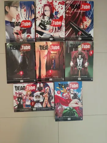 Dead Tube Lot de 8 Tomes