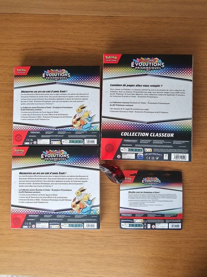 Lot coffrets Pokémon EV8.5 Evolutions prismatiques - photo numéro 6