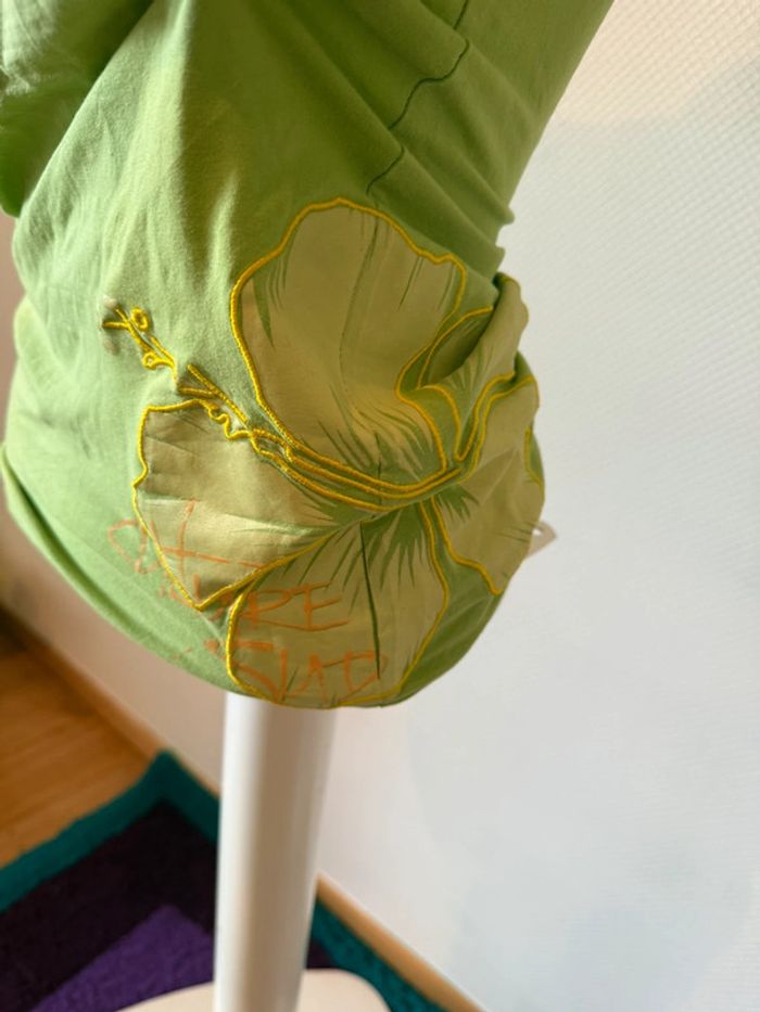 T- shirt vert en très bon état culture sud taille S - photo numéro 5