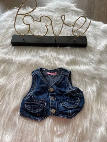 Très beau boléro en jeans 3 mois