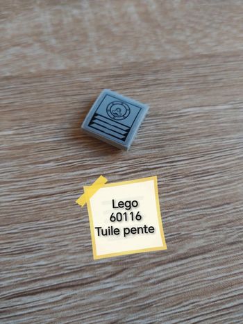 Lego 60116 tuile pente