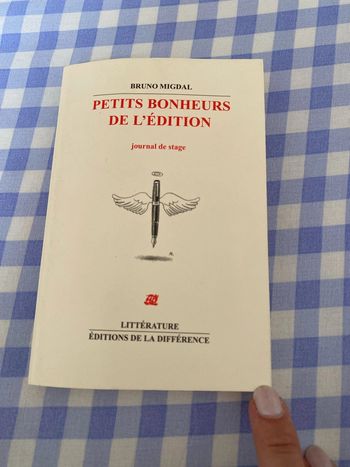 Petits bonheurs de l’édition - journal de stage