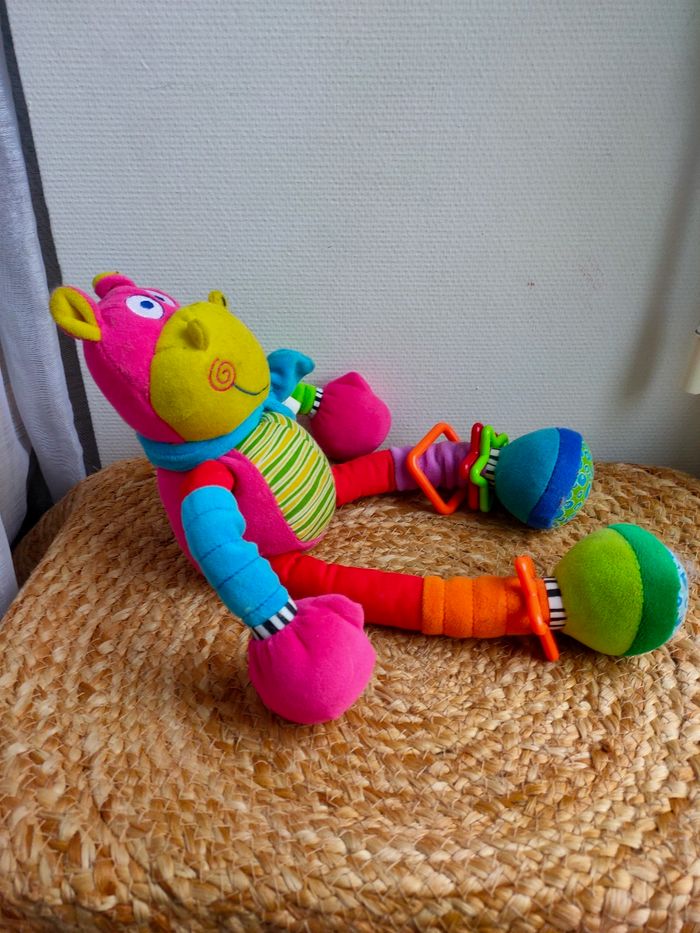 Peluche Hippo fou Bébé confort - photo numéro 4