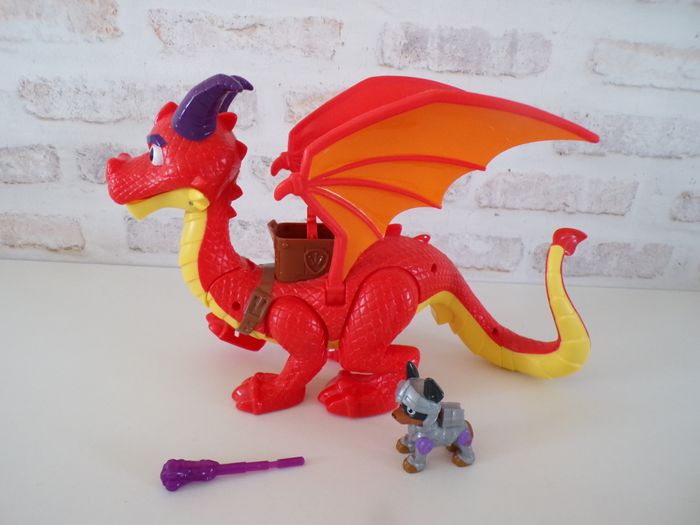 Dragon Braize et Croc le chevalier - Paw Patrol - Pat Patrouille - photo numéro 2