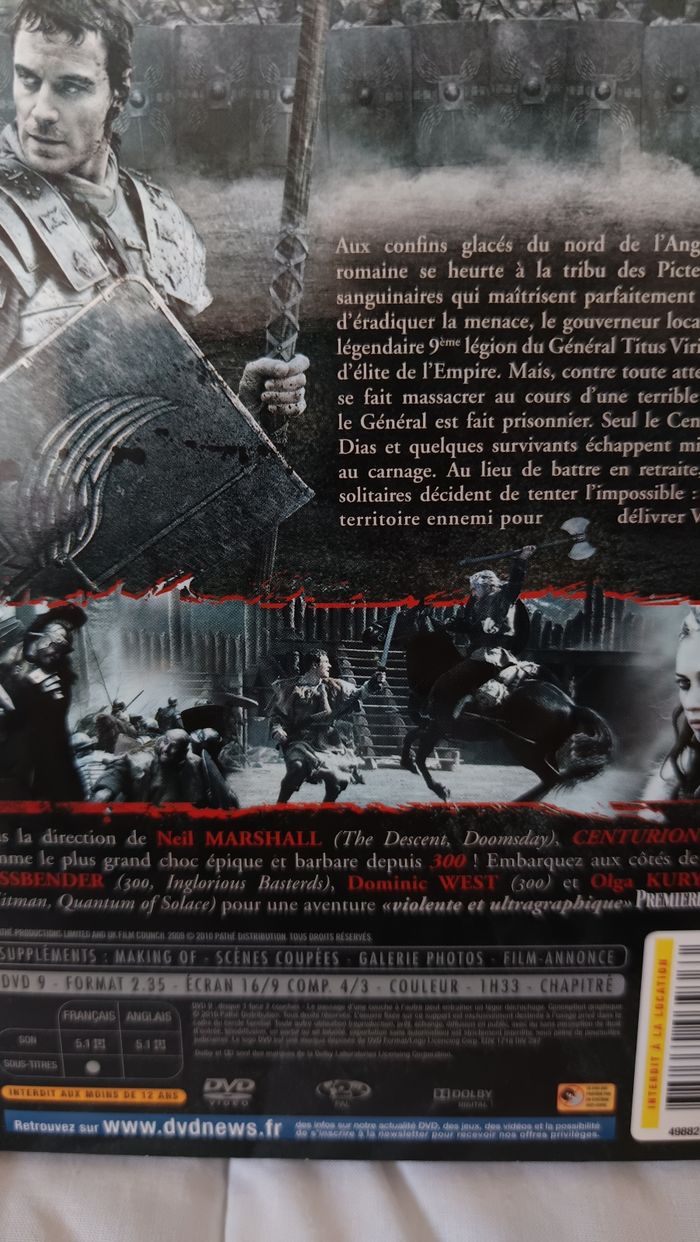 Dvd Centurion - photo numéro 3