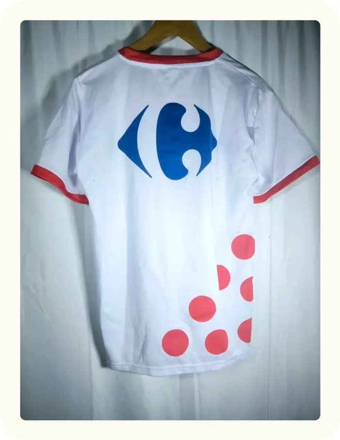 Tee shirt col V Carrefour Tour de France Taille L - photo numéro 4
