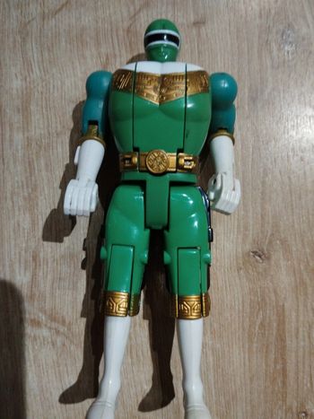 Power rangers zeo vert transformable bandai 96