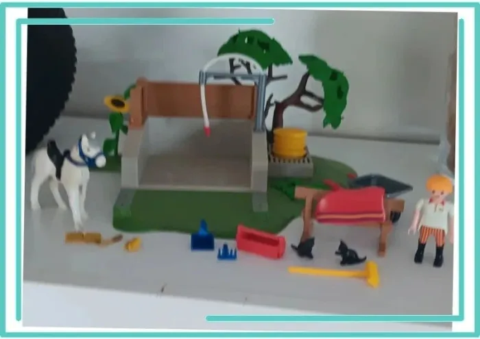 Box lavage chevaux playmobil - photo numéro 15