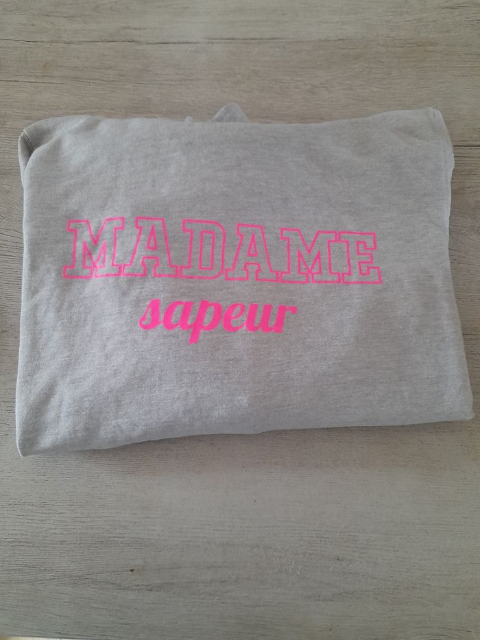 Pull femme sapeur pompier