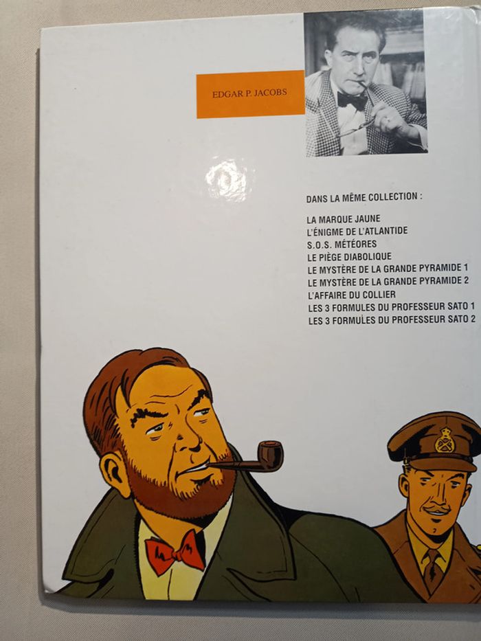 BD Blake et mortimer - l'affaire du collier - photo numéro 2