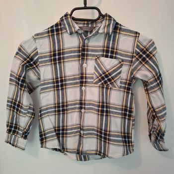 Chemise à carreaux 5-6 ans
