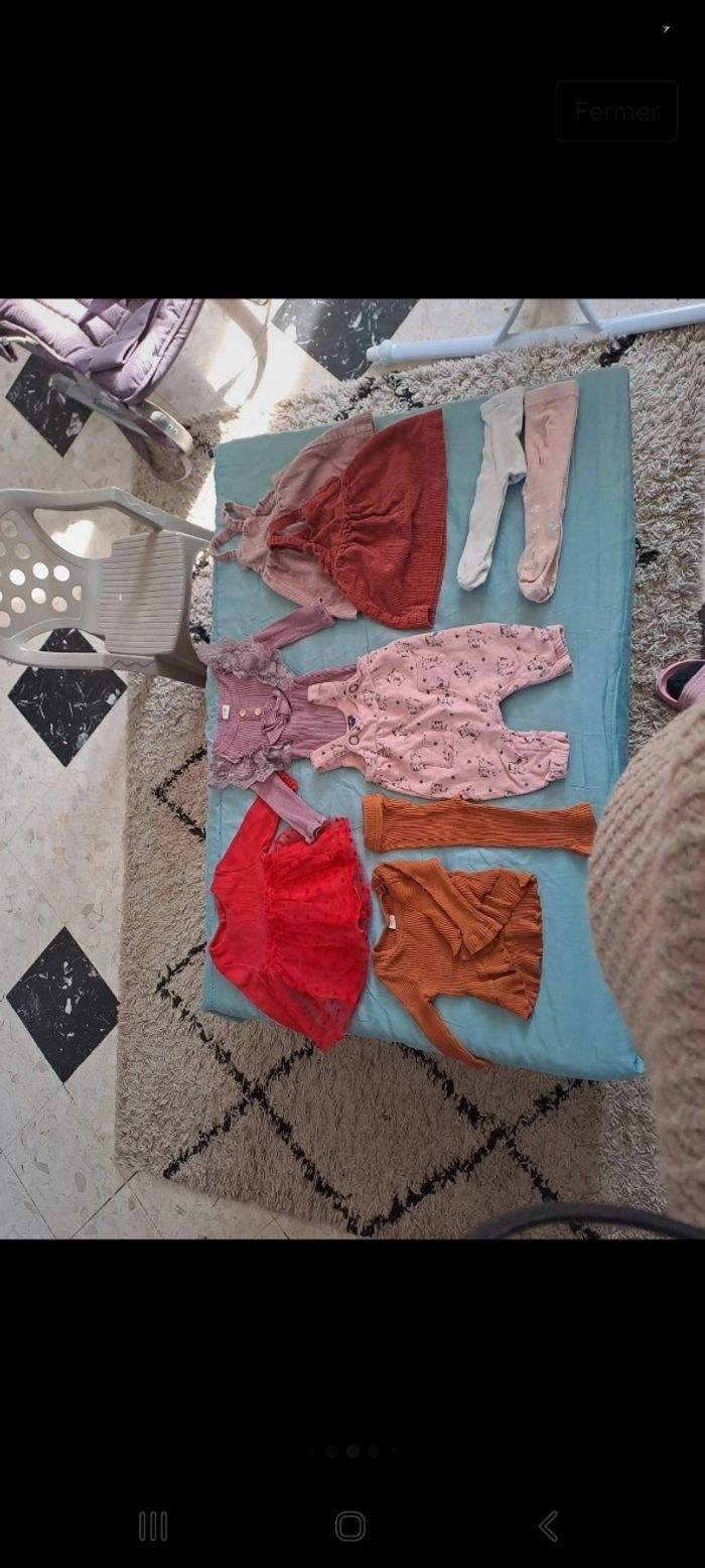 Kit complet vêtements fille 3 mois - photo numéro 4