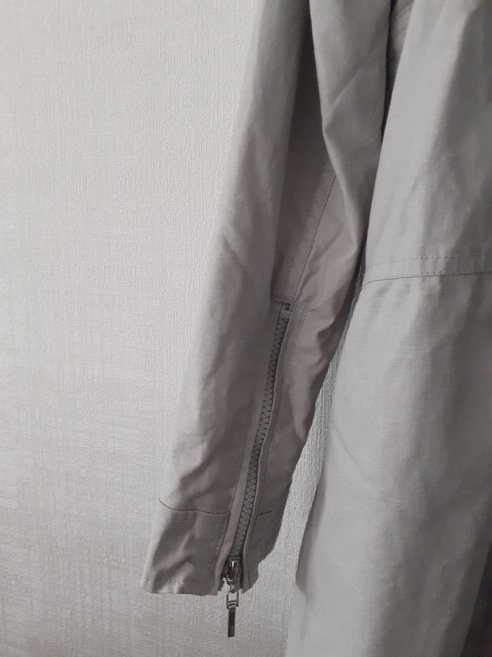 Veste imperméable gris clair - photo numéro 5
