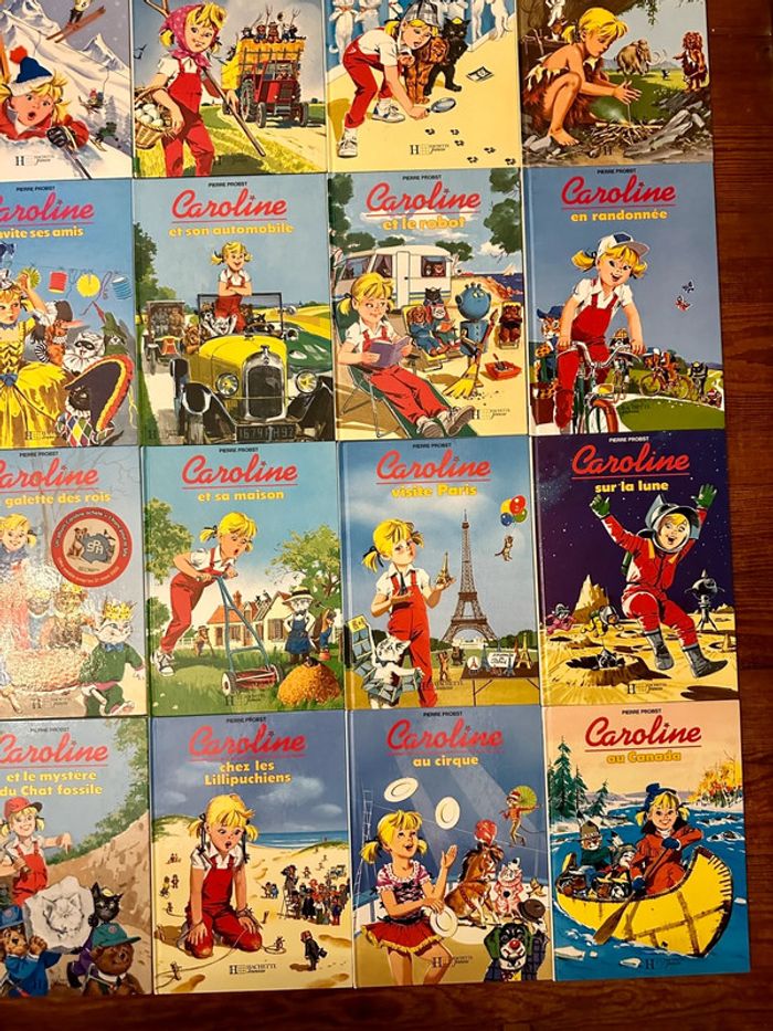 Lot d’exception de 25 albums livres bd Caroline Hachette Pierre Probst - photo numéro 3
