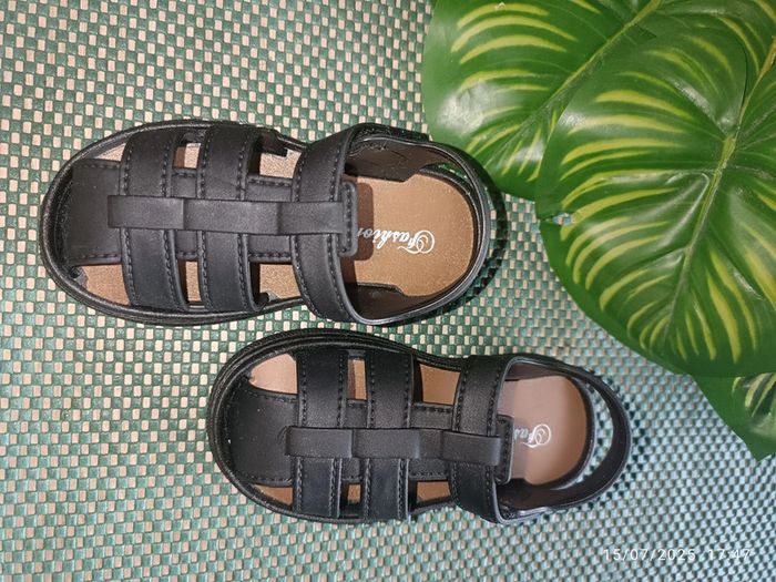 🔸Chaussure d’été noir. Taille 22. Neuf🔸 - photo numéro 4