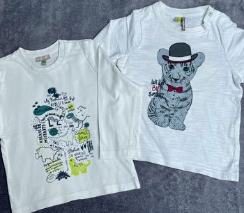Tee-shirts garçon 2 ans/ 24 mois (manches longues)
