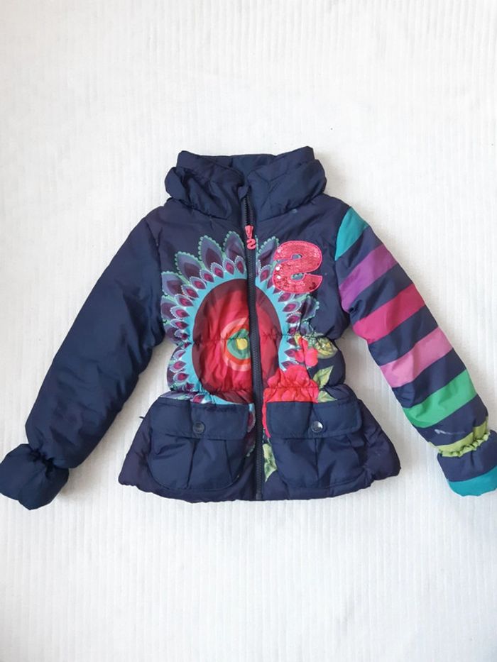 Doudoune épaisse et colorée Desigual 5/6 ans