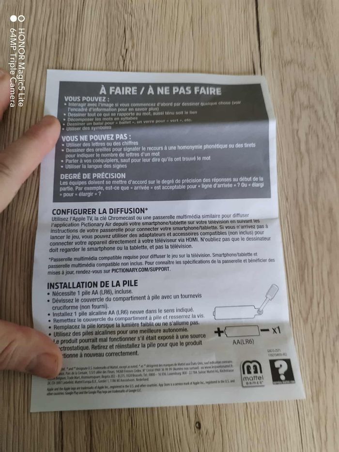 Jeu de société : Pictionary Air - photo numéro 6