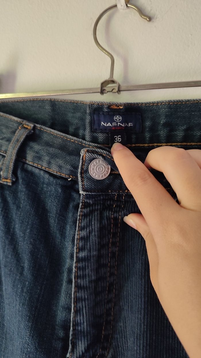 Jean patchwork y2k t34 - photo numéro 3