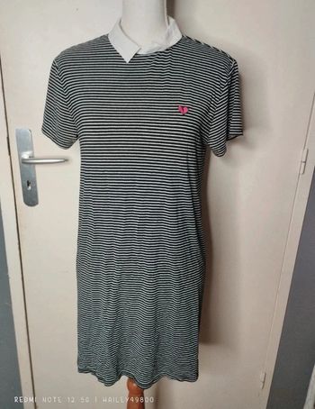 Robe a rayures taille 40