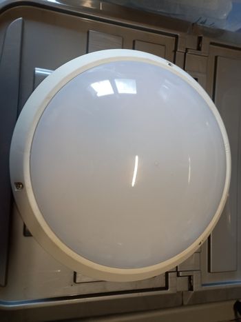 Plafonnier PVC blanc