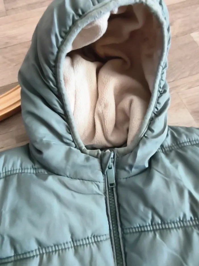 Gros manteau bien chaud marque orchestra taille 8 ans - photo numéro 3