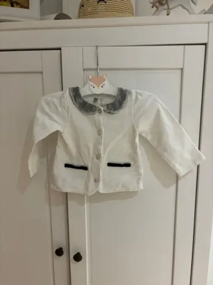 Gilet 6 mois Grain de blé