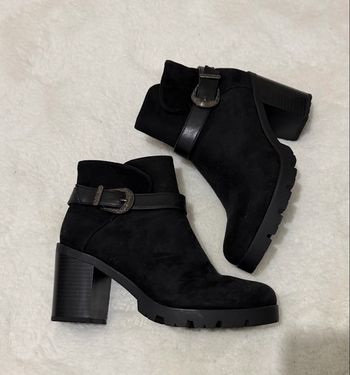Bottines à talons noires