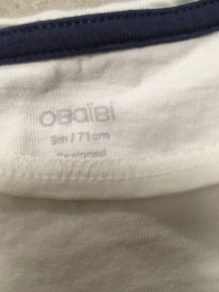 Teeshirt été manches courtes bebe 9 mois - photo numéro 7