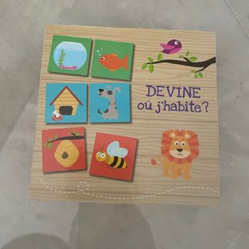 Jeux en bois, devine où j’habite