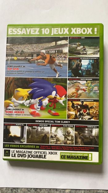 le magazine officiel xbox demo