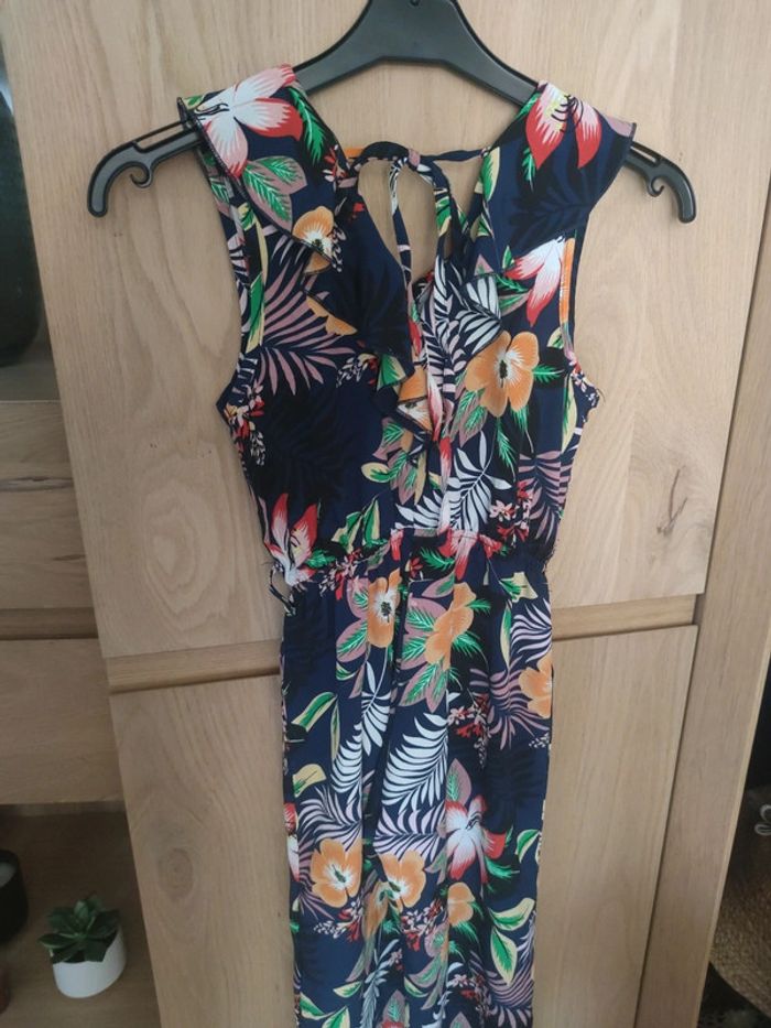Combi pantalon fluide fleurs - photo numéro 6