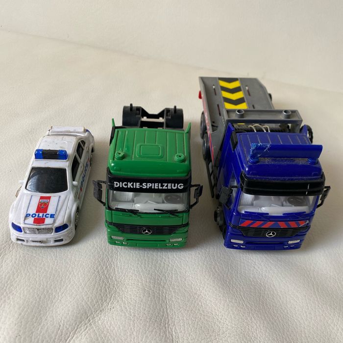 3 véhicules camions voiture à frictions police - photo numéro 6