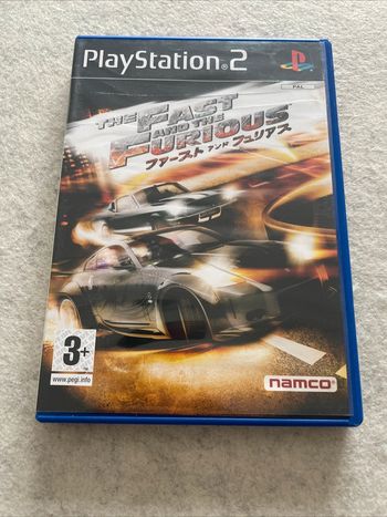 The Fast and the Furious Jeu Playstation 2 PS2 FR
