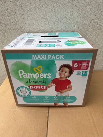 Couches Pampers harmonie pants taille 6