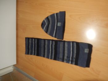 ensemble bonnet echarpe okaidi