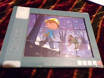 12 cubes Kubkid  Janod