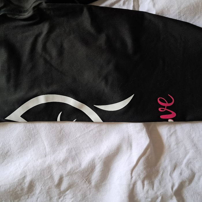 Legging yoga sport noir motif chat Taille S Neuf - photo numéro 4