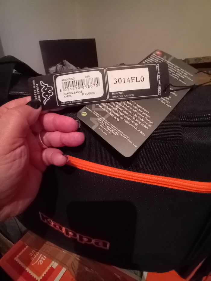 Sac de sport neuf kappa - photo numéro 4