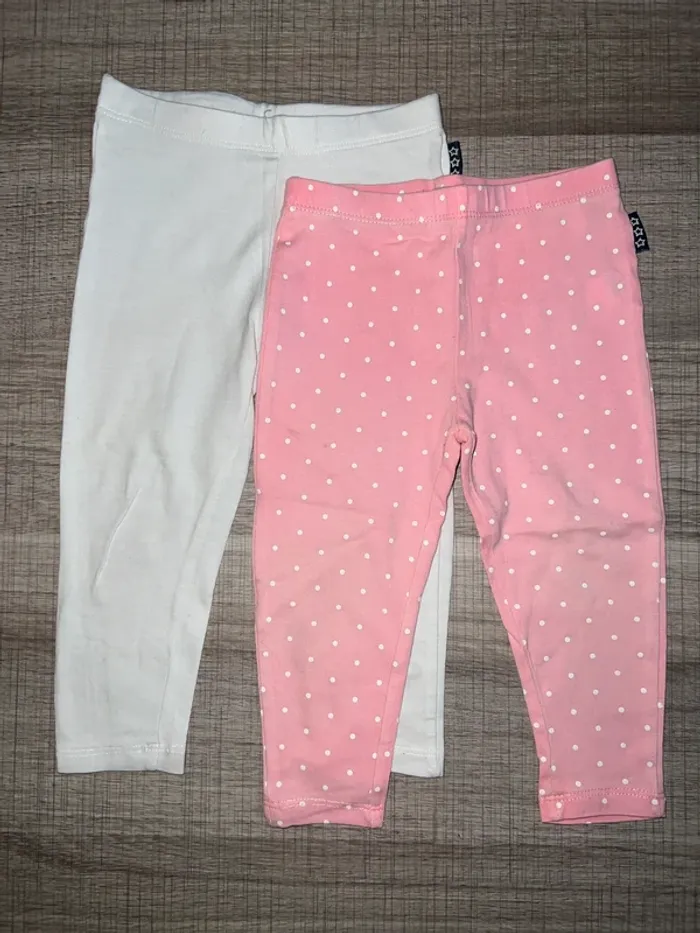 Lot de 2 leggings