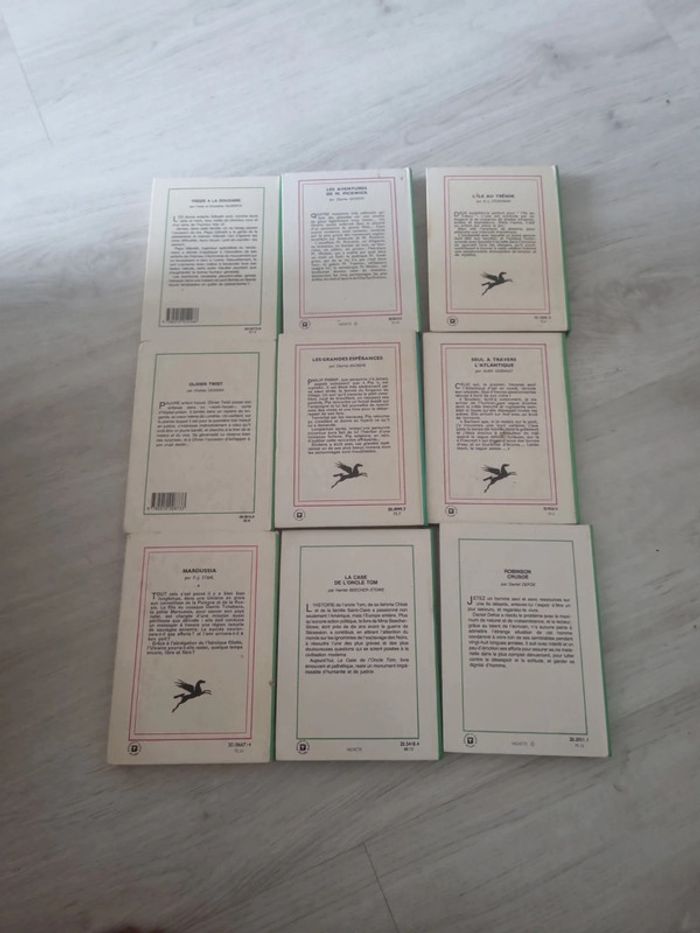 Lot 9 bibliothèques vertes - photo numéro 2