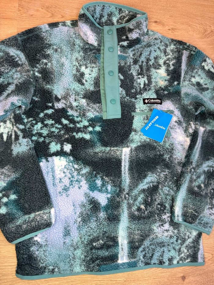 Sherpa polaire Columbia bleu - taille s - photo numéro 3