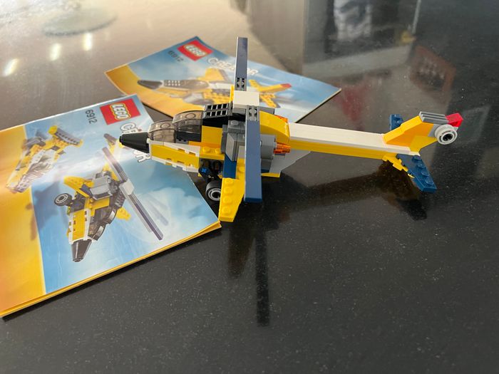 LEGO Creator 6912 – Avion 3-en-1 – Complet, notices d’origine, sans boîte - photo numéro 2