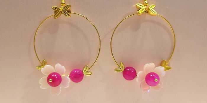 Boucles d'oreilles artisanales neuves - photo numéro 4