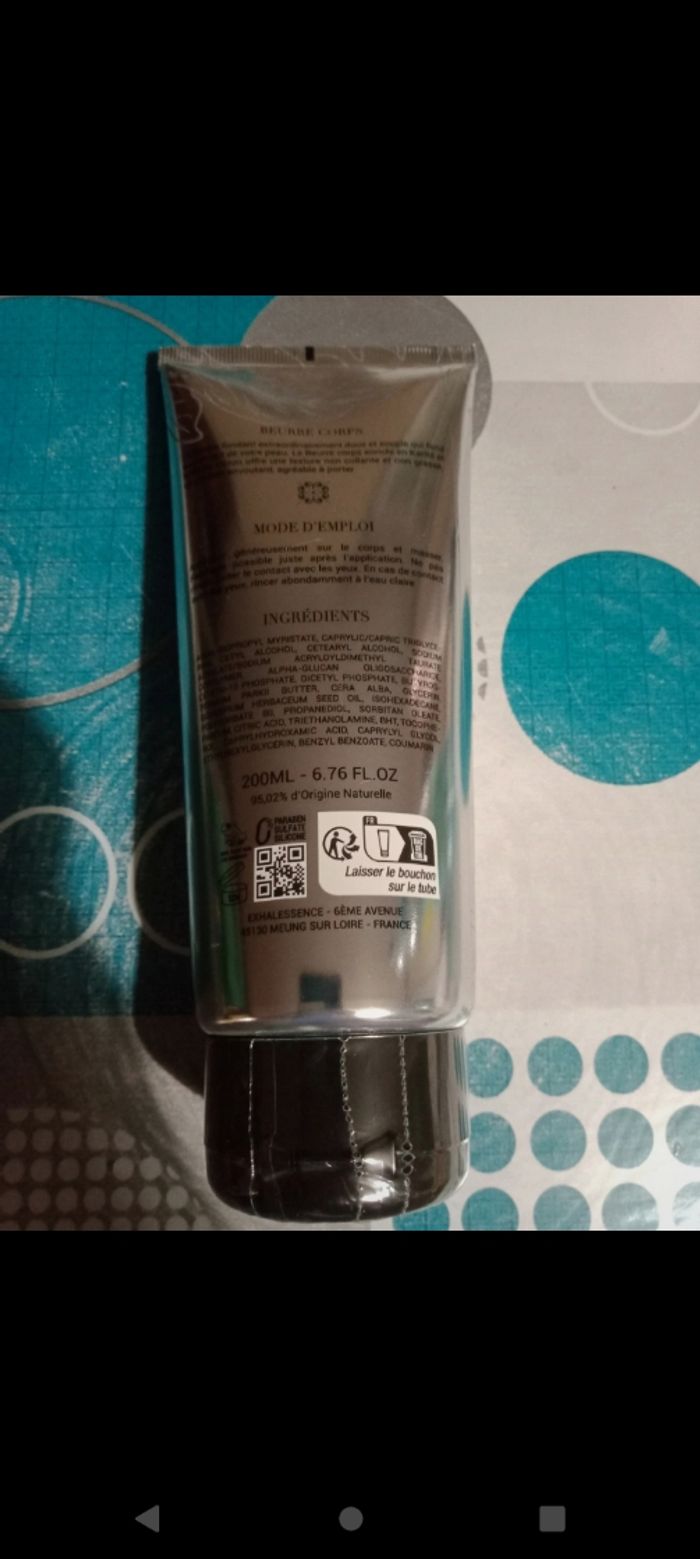 Beurre corps Exhalessence - photo numéro 2