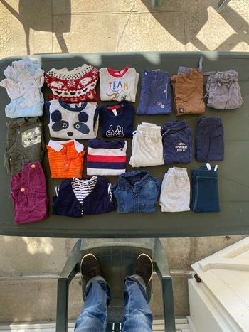 Lot de vêtements garçon 9 mois